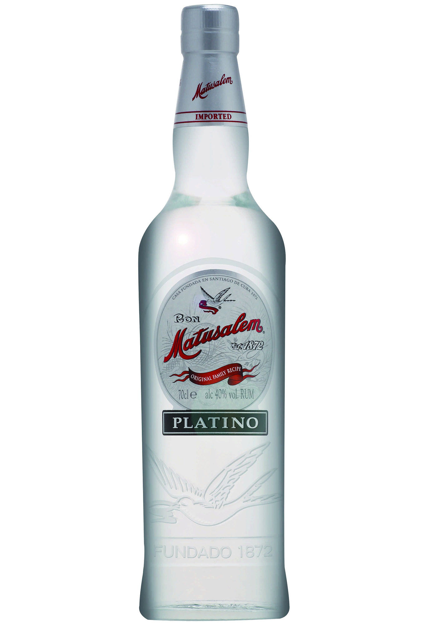 Matusalem Platino 40% 0,7l (čistá fľaša)