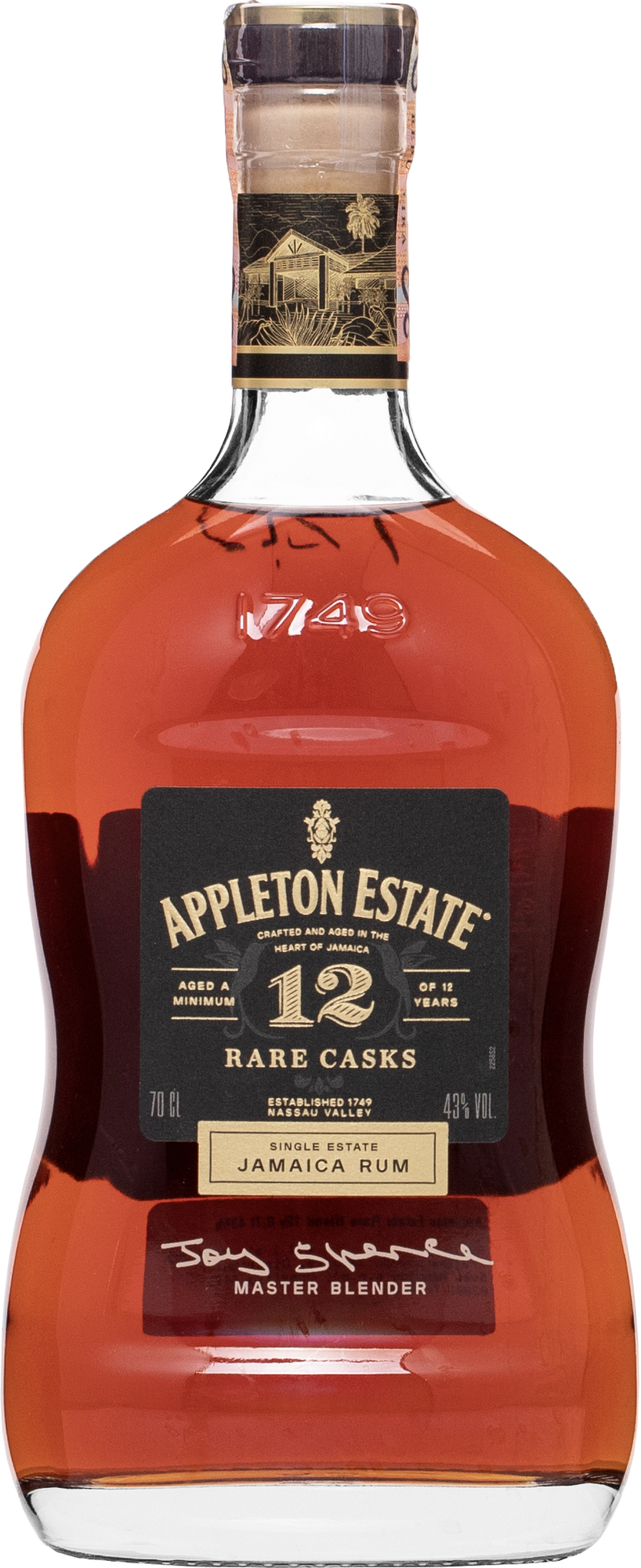 Appleton Estate Rare Blend 12 ročný 43% 0,7l (čistá fľaša)