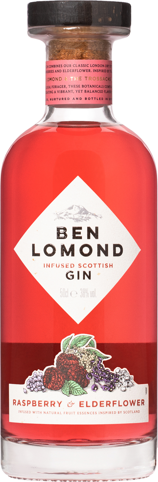 Ben Lomond Raspberry & Elderflower Gin 38% 0,7l
