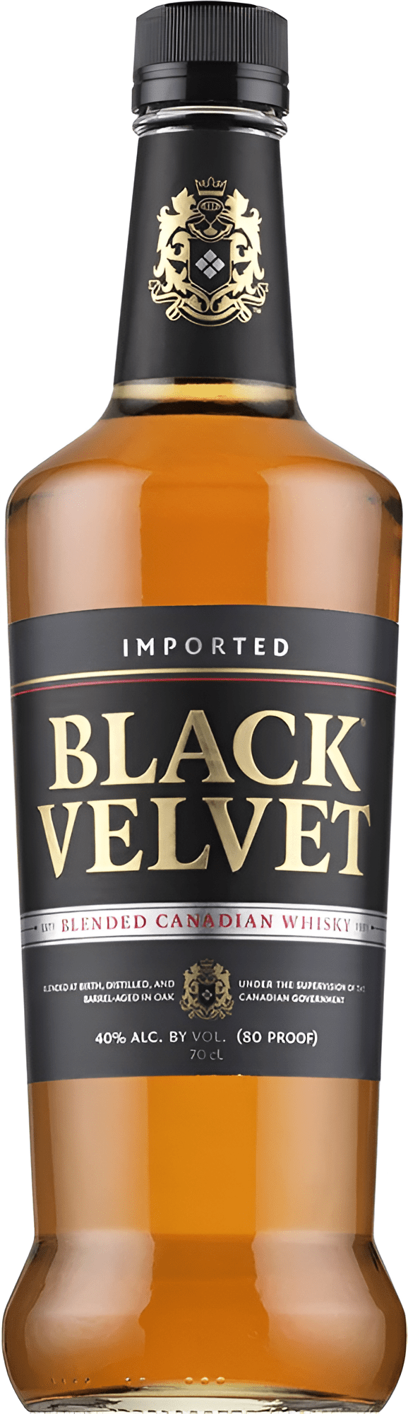 Black Velvet 40% 0,7l (čistá fľaša)
