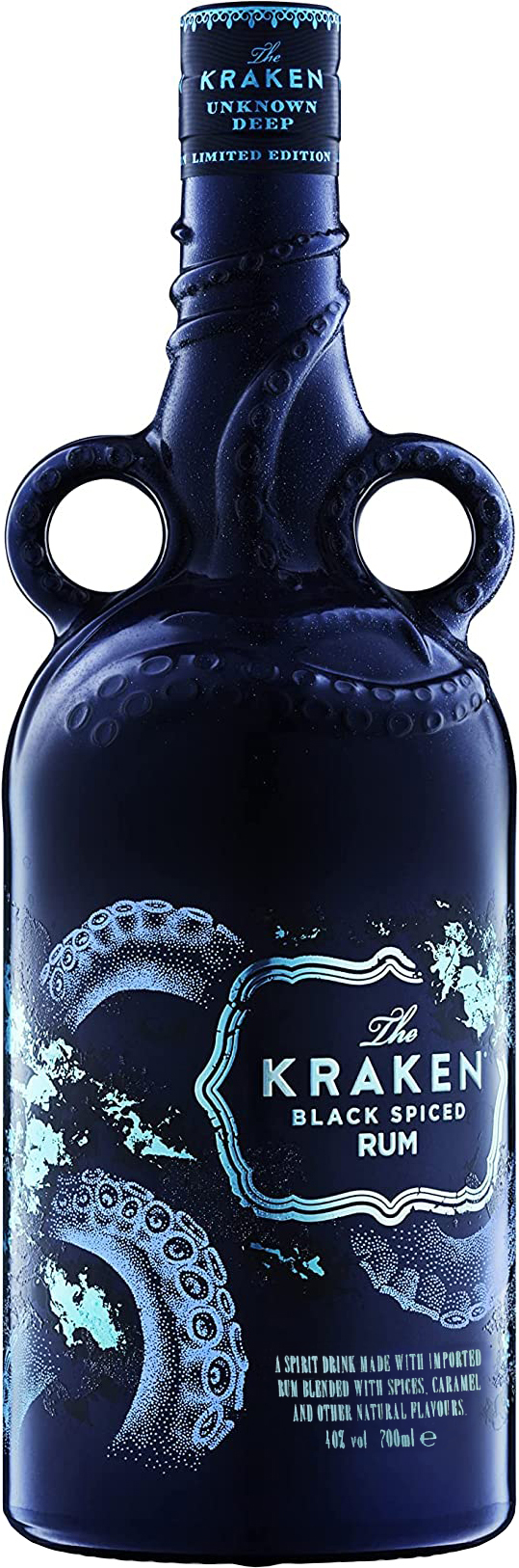 Kraken Black Spiced Unknown Deep Limited Edition 40% 0,7l (čistá fľaša)