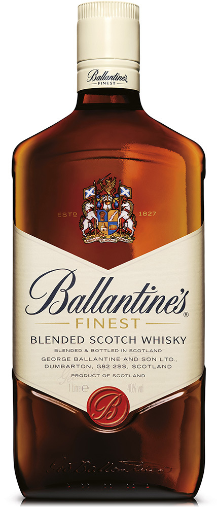 Ballantine's Finest 1l 40% (čistá fľaša)