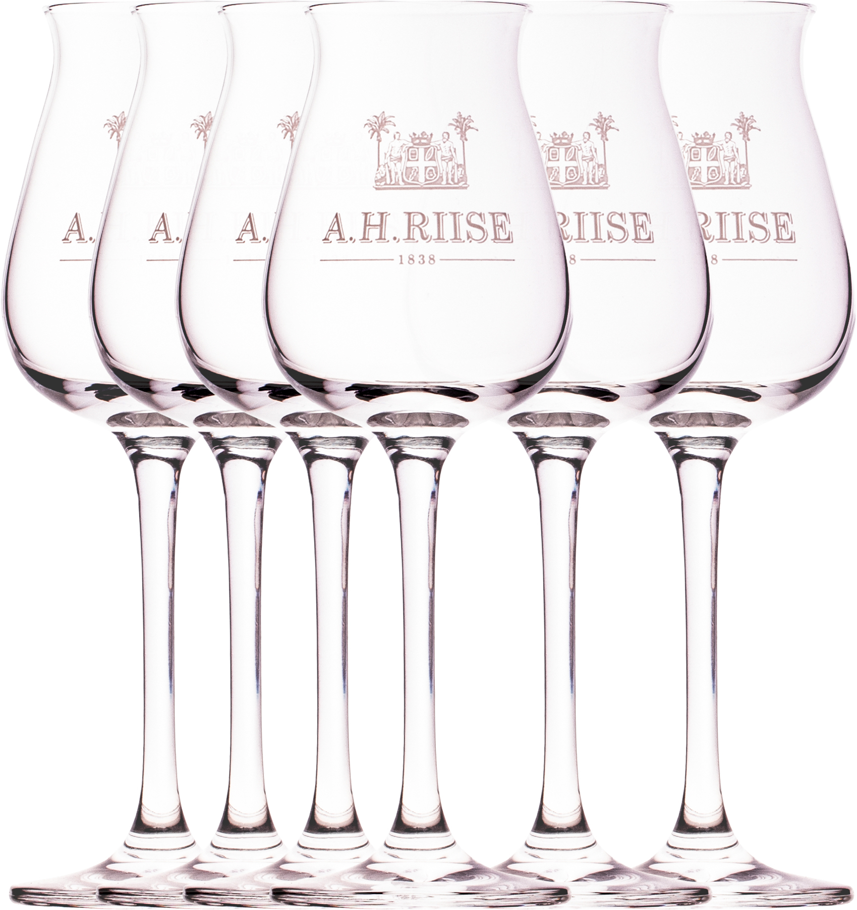 A.H. Riise rumové skleničky 6ks (set )