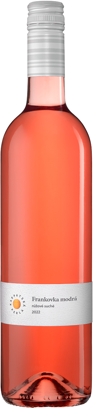 Karpatská Perla Frankovka modrá Rosé 2022 11,5% 0,75l (čistá fľaša)