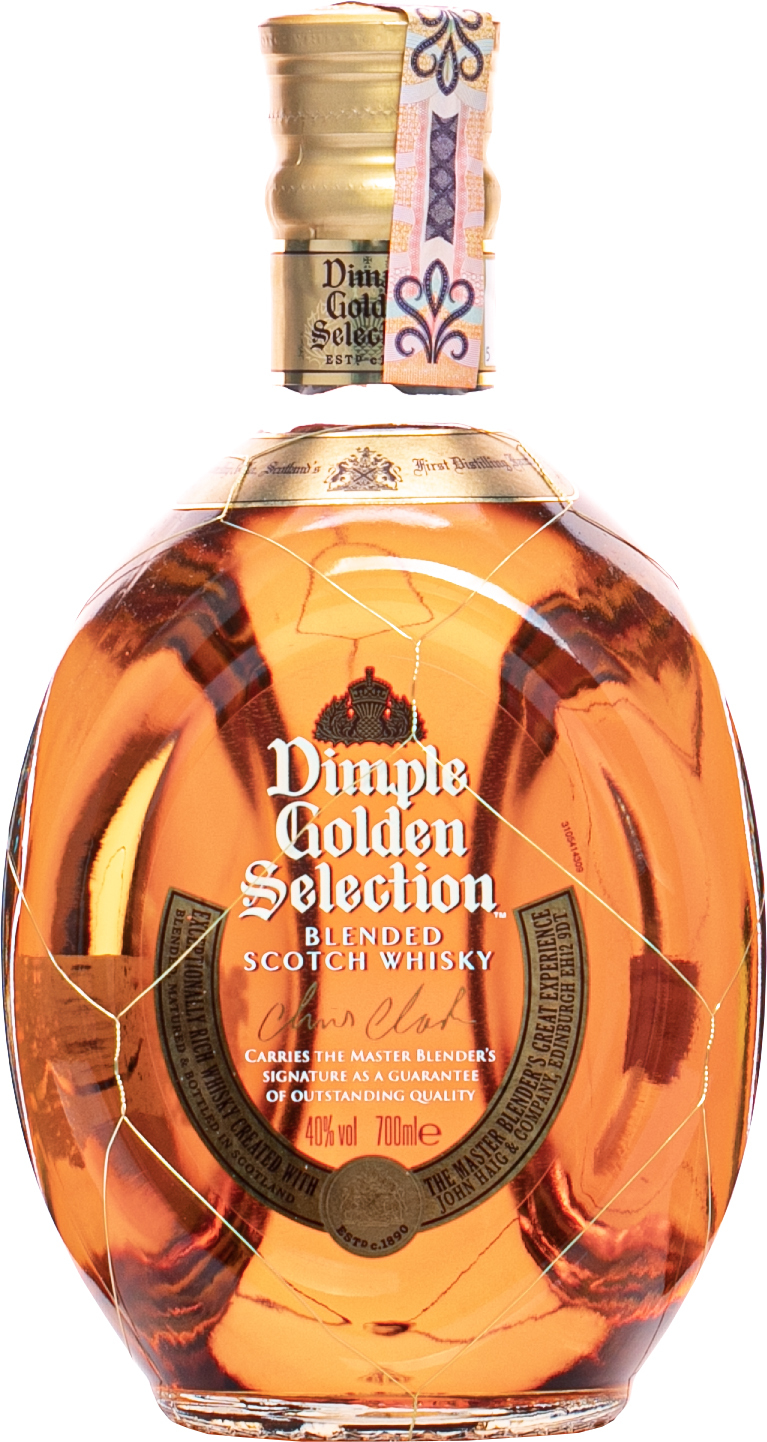 Dimple Golden Selection 40% 0,7l (čistá fľaša)