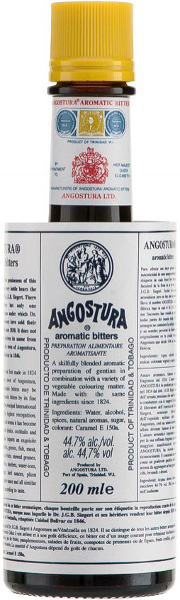 Angostura Bitter 44,7% 0,2l (čistá fľaša)
