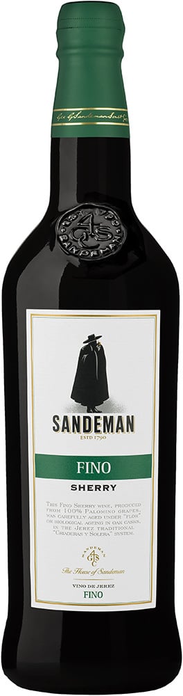 Sandeman Sherry Fino 15% 0,75l (čistá fľaša)