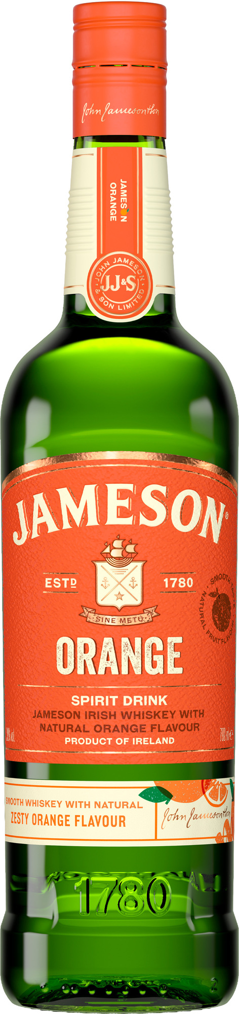Jameson Orange 30% 0,7l (čistá fľaša)
