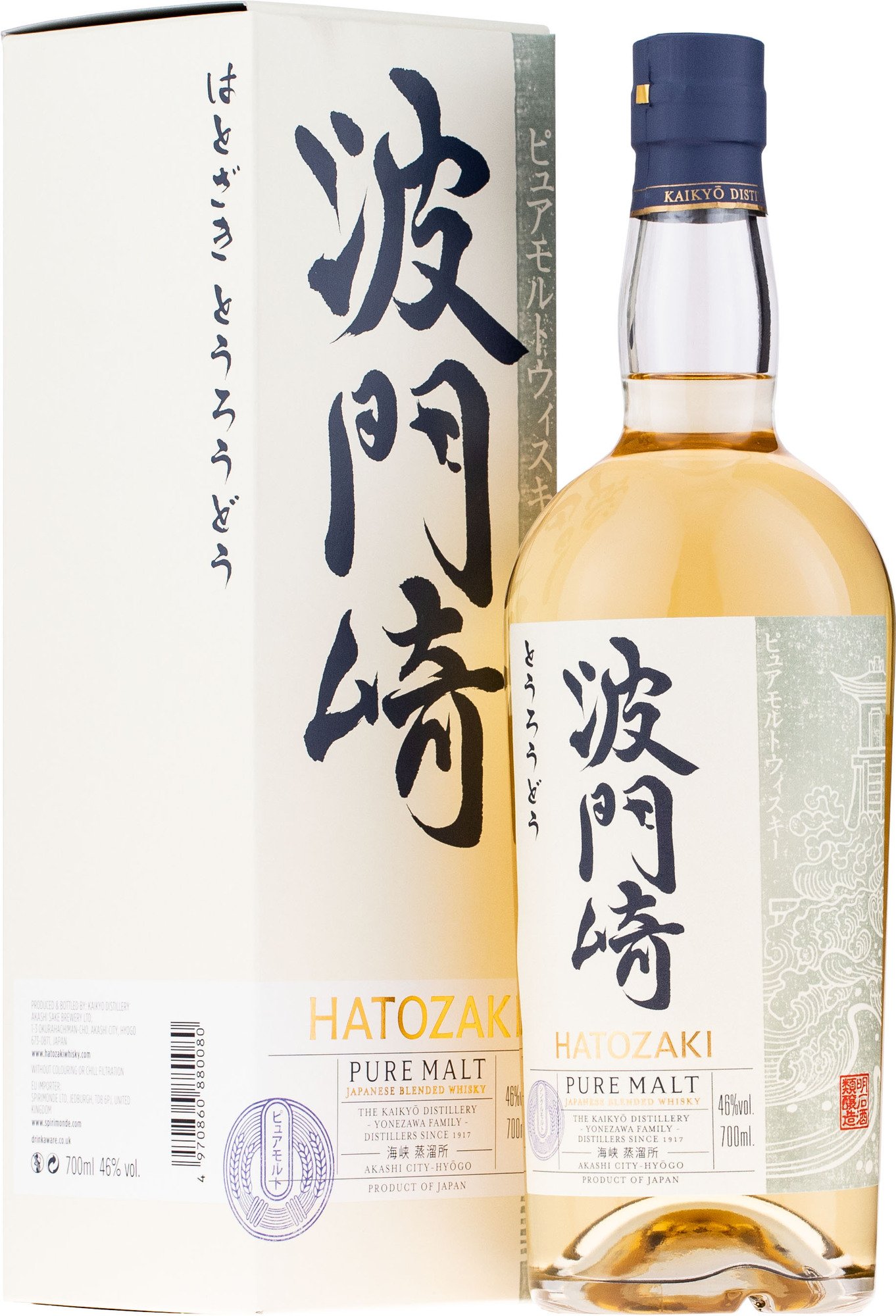 Hatozaki Japanese Pure Malt 46% 0,7l