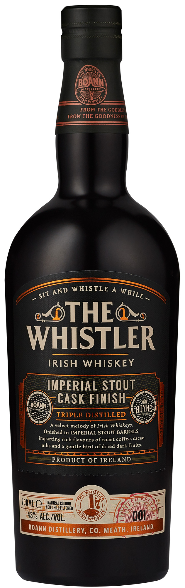 The Whistler Imperial Stout Cask Finish 43% 0,7l