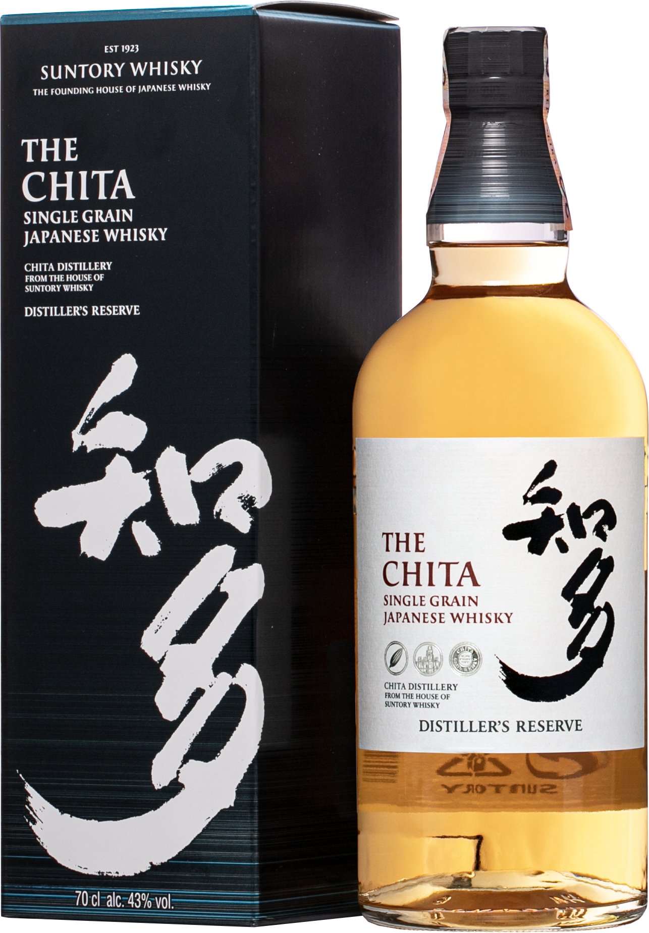 Suntory The Chita 43% 0,7l (darčekové balenie kazeta)