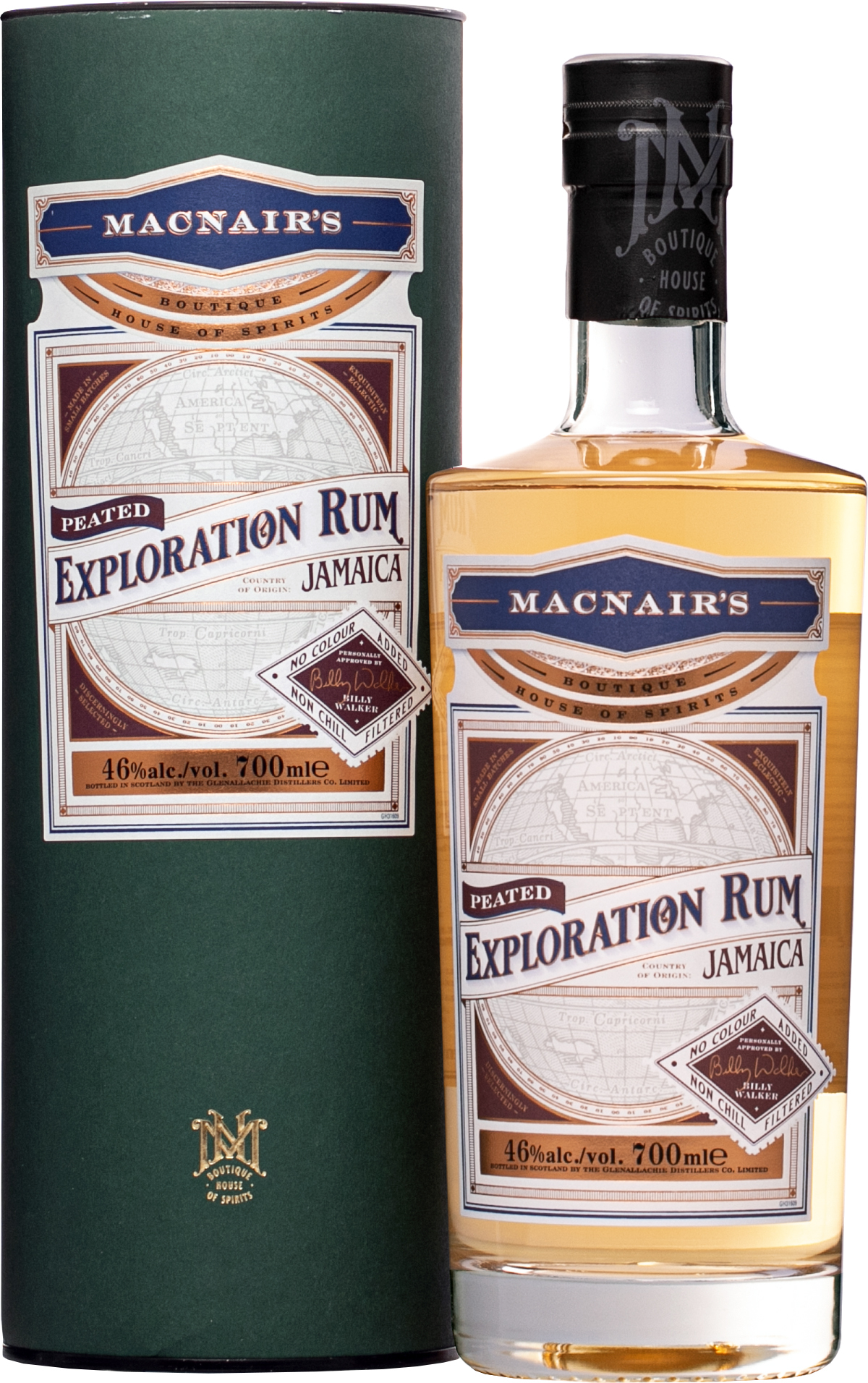 MacNair's Exploration Jamaica Peated 46% 0,7l