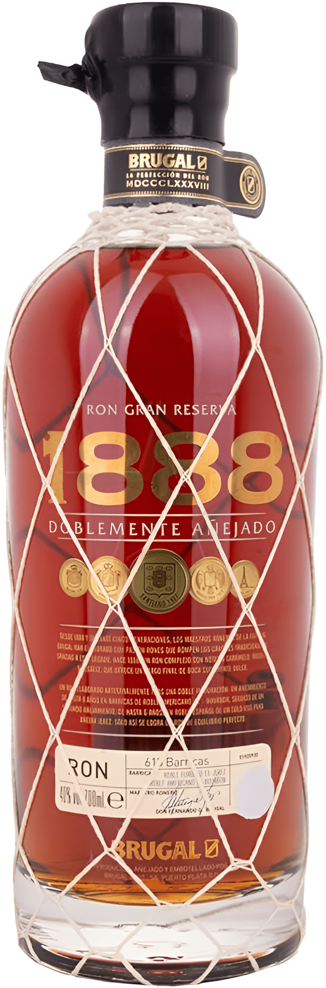 Brugal 1888 Ron Gran Reserva Doblemente Anejado 40% 0,7l (čistá fľaša)