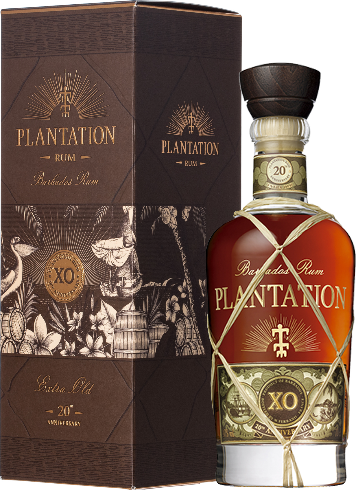 Plantation XO 20th Anniversary 40% 0,7l (darčekové balenie kazeta)