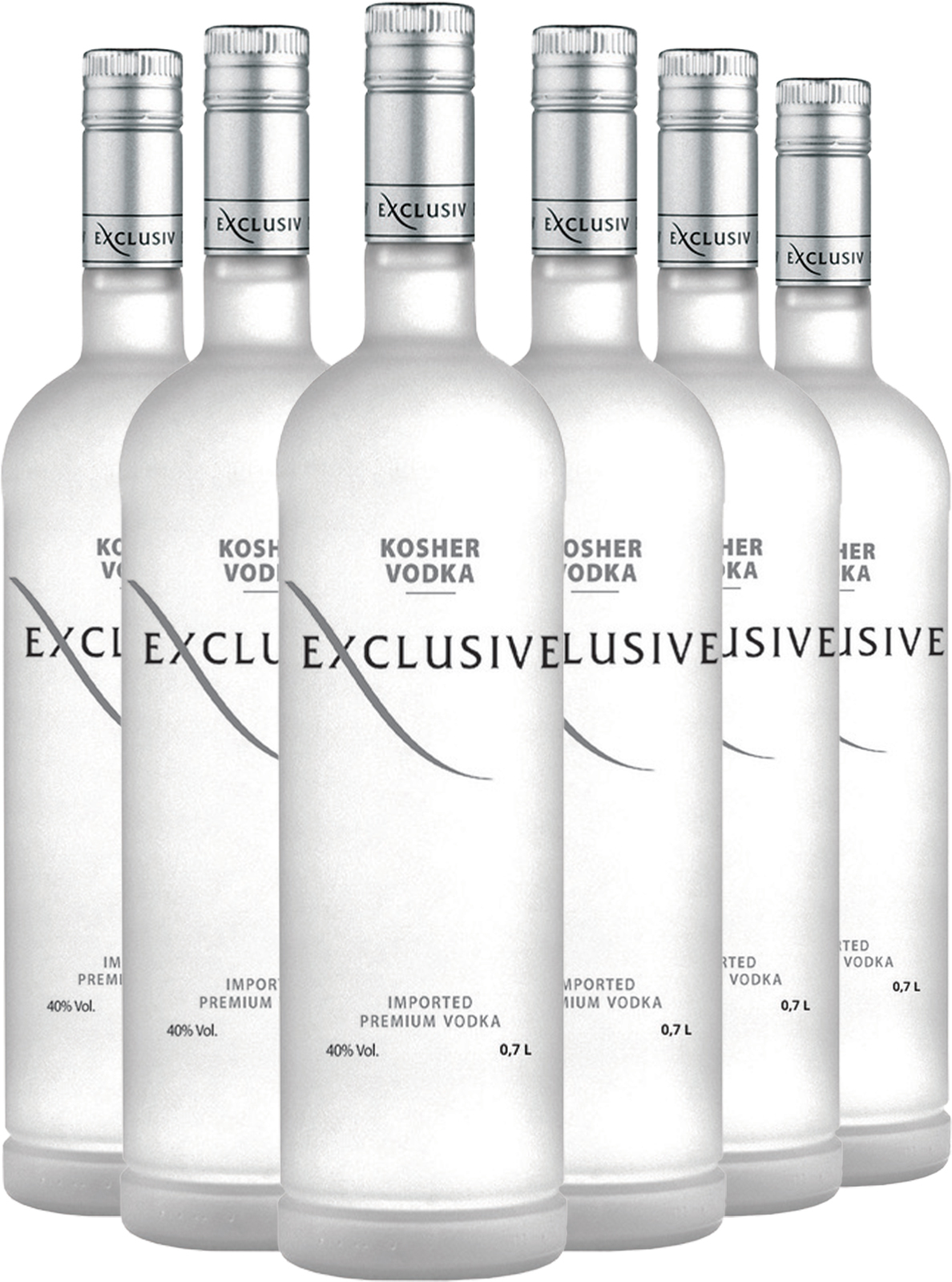 Set 6x Exclusive Kosher Vodka (set 6 x 0.7 l)