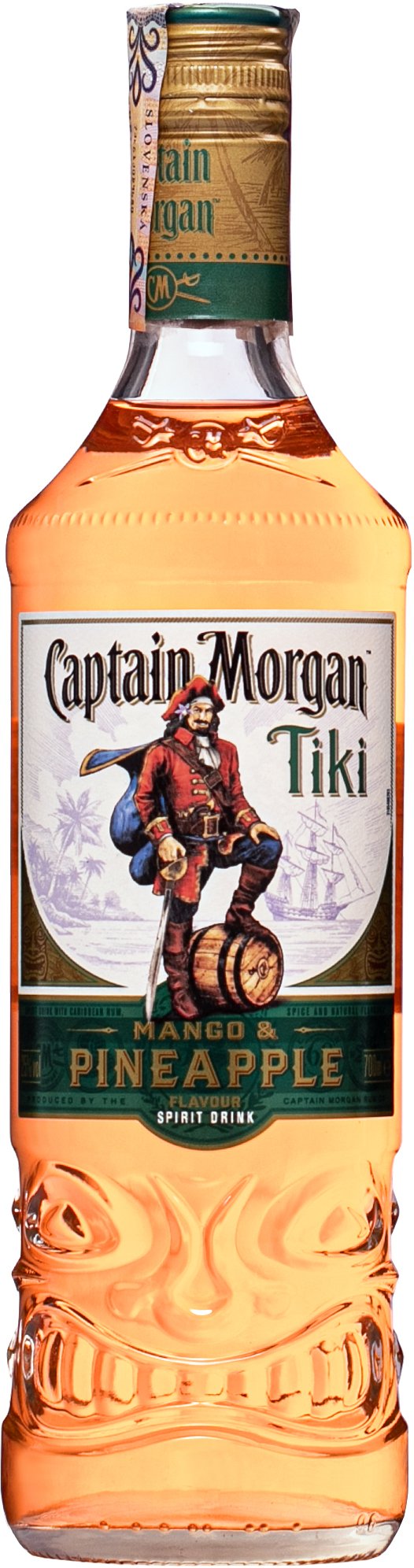 - Tiki Pineapple Rum | Morgan Captain liqueurs & Bondston Mango