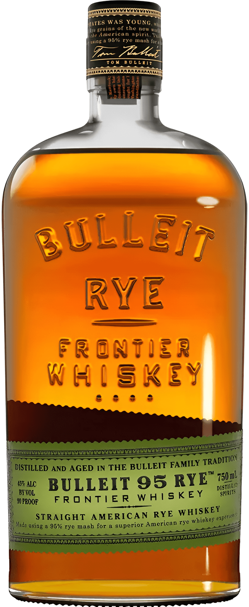 Bulleit Bourbon Rye 95 Frontier 45% 0,7 l (holá láhev)