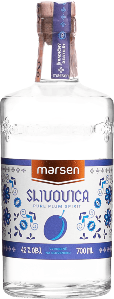 Marsen Traditional Slivovica 42% 0,7l (čistá fľaša)