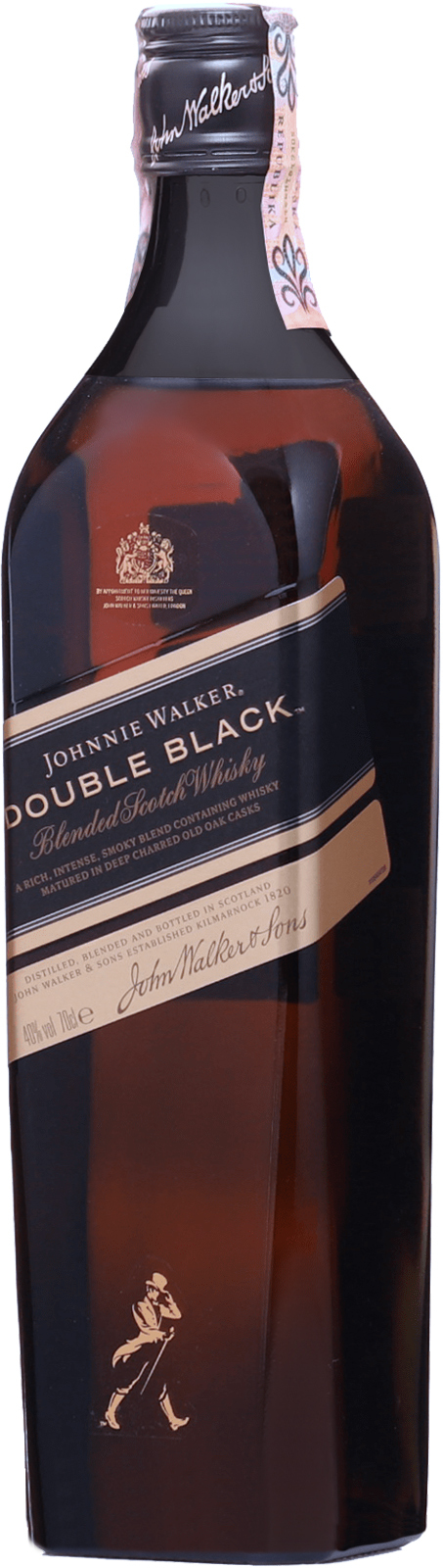 Johnnie Walker Double Black 40% 0,7l (čistá fľaša)
