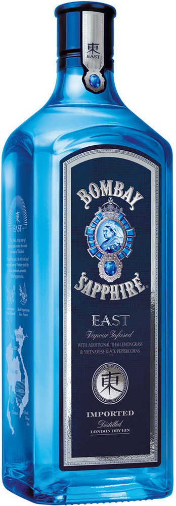 Bombay Sapphire East 42% 0,7l (čistá fľaša)