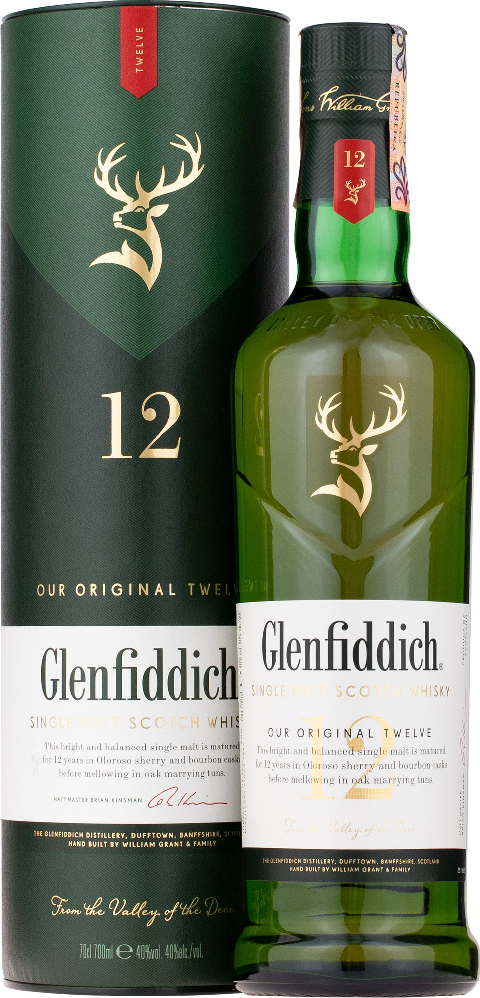 Glenfiddich 12 Year Old - Speyside single malt whisky