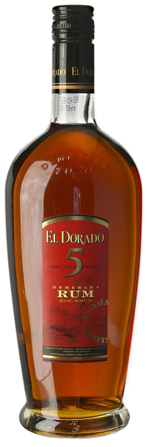 El Dorado 5 letý 40% 0,7l