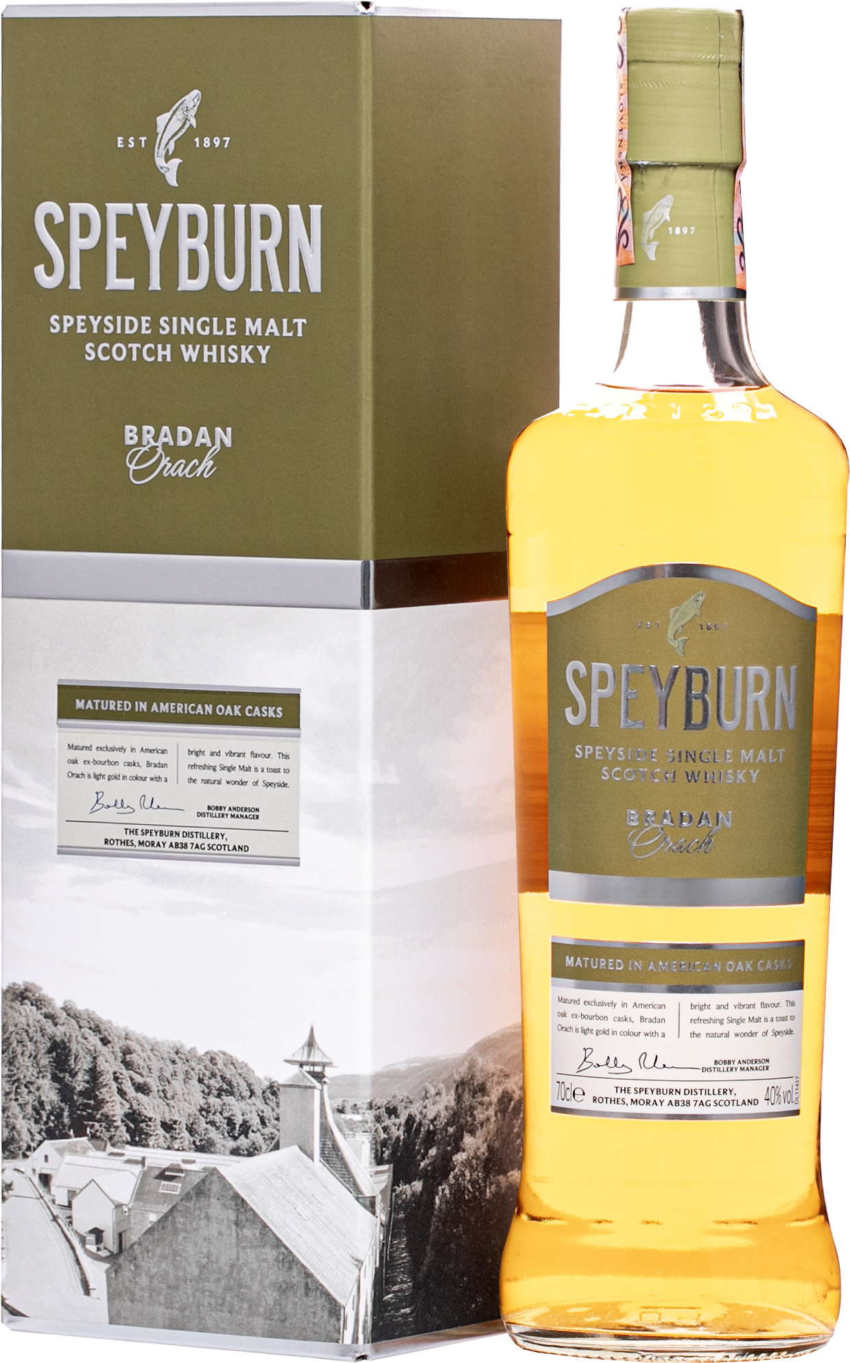 Speyburn Bradan Orach 40% 0,7L (karton)