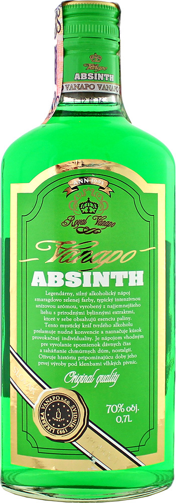 Vanapo Absinth Royal 70% 0,7l