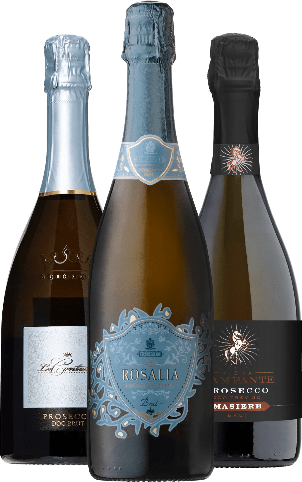 Set Prosecco Mix Brut (set 1 x 0.75 l, 1 x 0.75 l, 1 x 0.75 l)