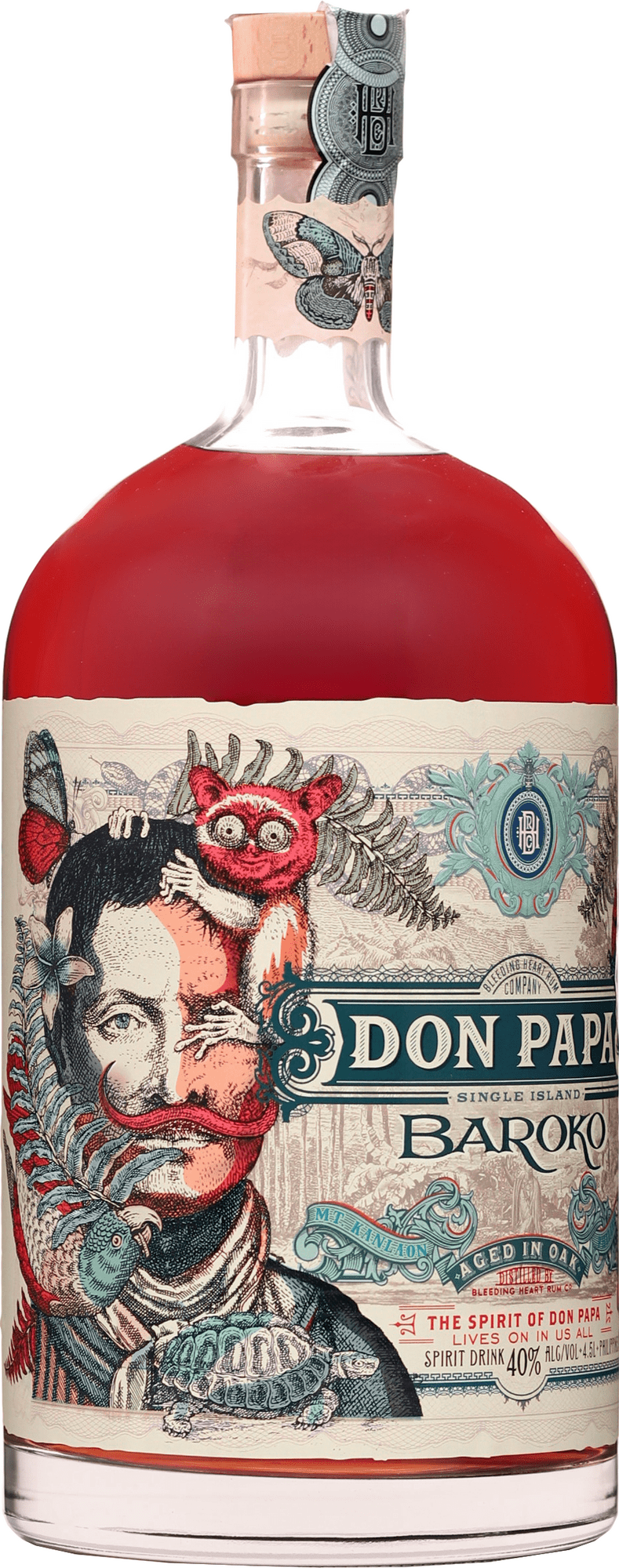 Don Papa Baroko 4,5l 40% (čistá fľaša)