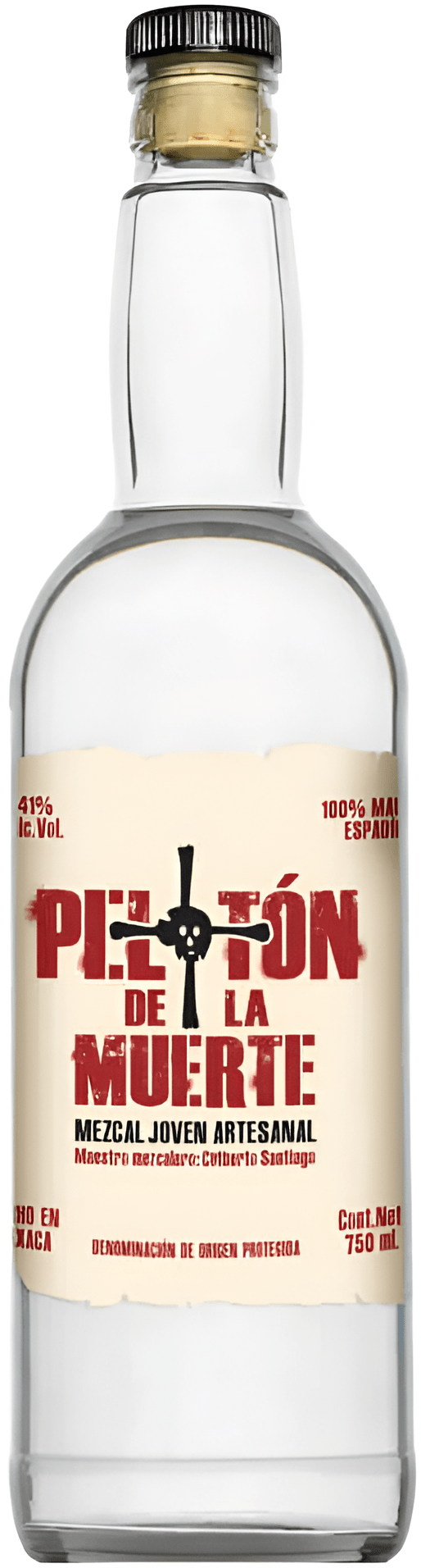 Peleton de la Muerte Mezcal 41% 0,7l (čistá fľaša)