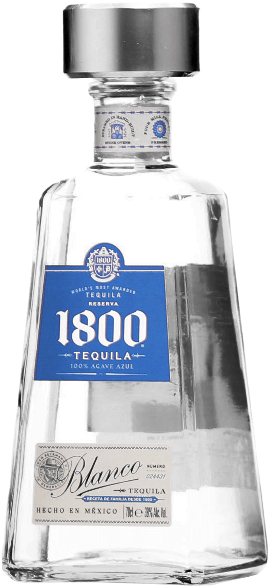 1800 Tequila Blanco 38% 0,7l (čistá fľaša)