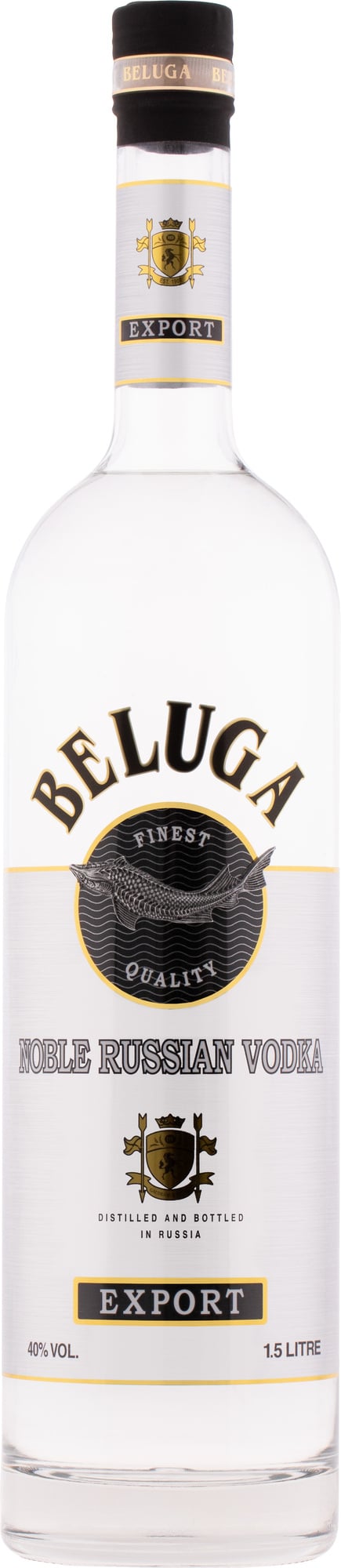 Beluga 1,5l 40% (čistá fľaša)