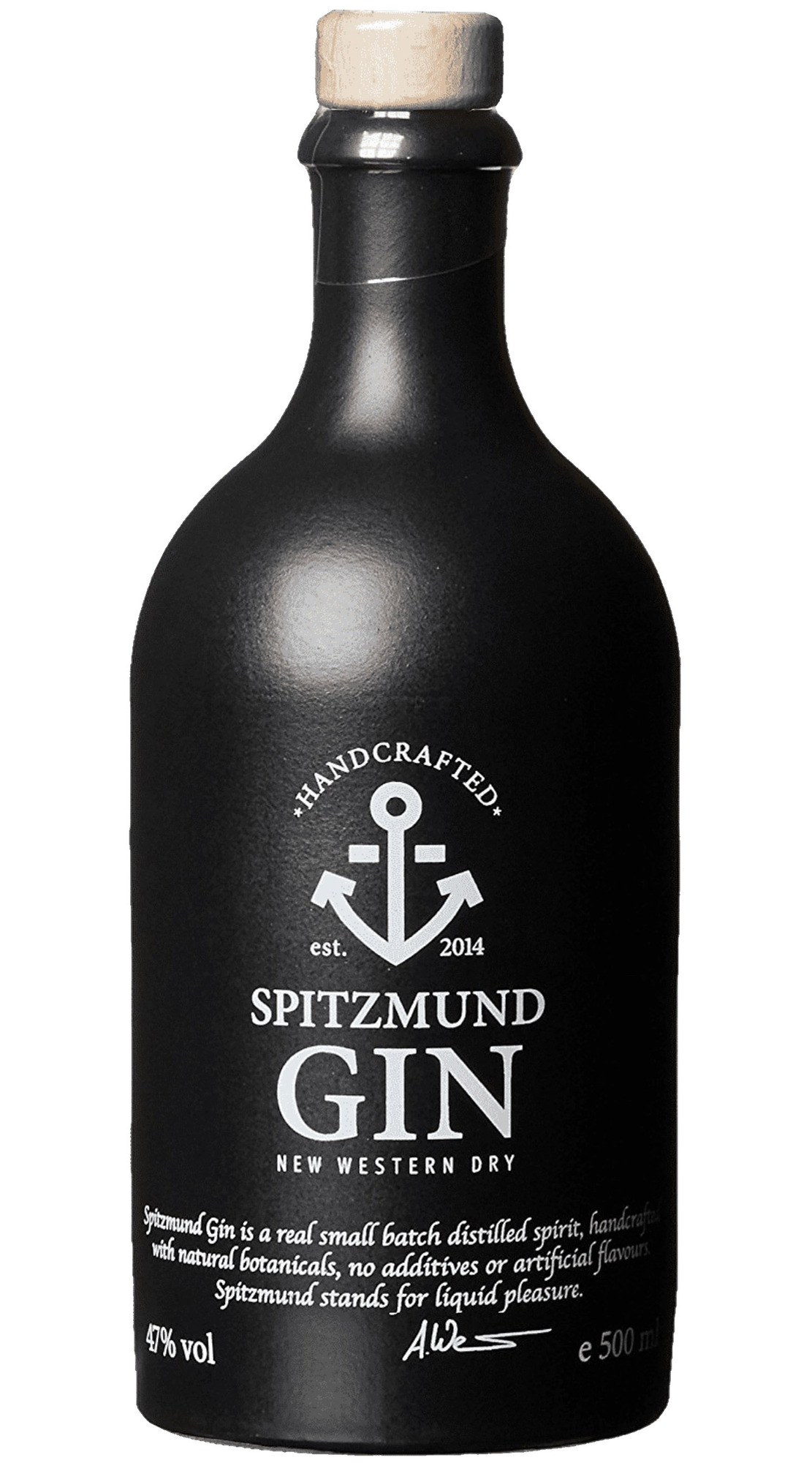 Spitzmund Gin 0,5l 47% (čistá flaša)
