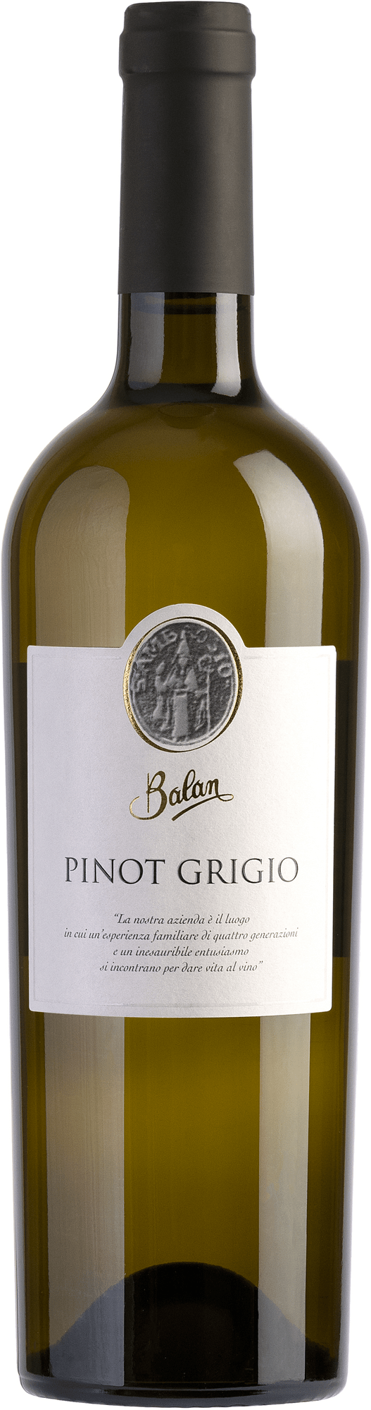 Balan Pinot Grigio 2022 12,5% 0,75l (čistá fľaša)