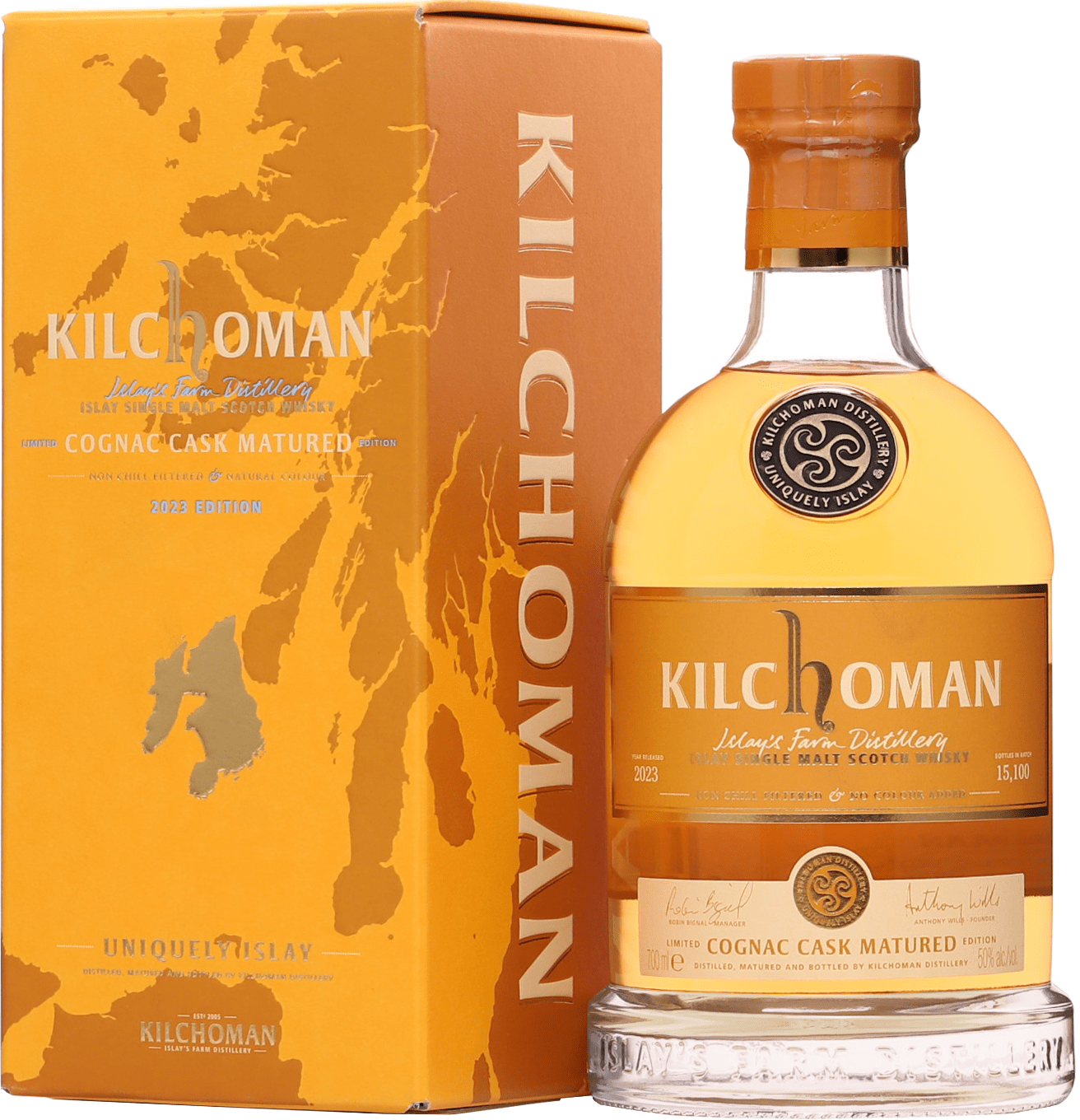 Kilchoman Cognac Cask Matured 50% 0,7l