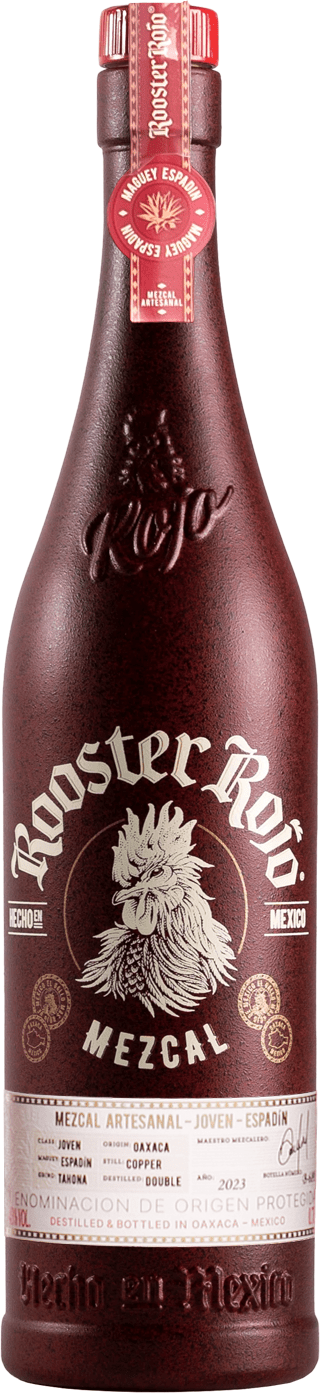 Rooster Rojo Mezcal 43% 0,7l (čistá fľaša)