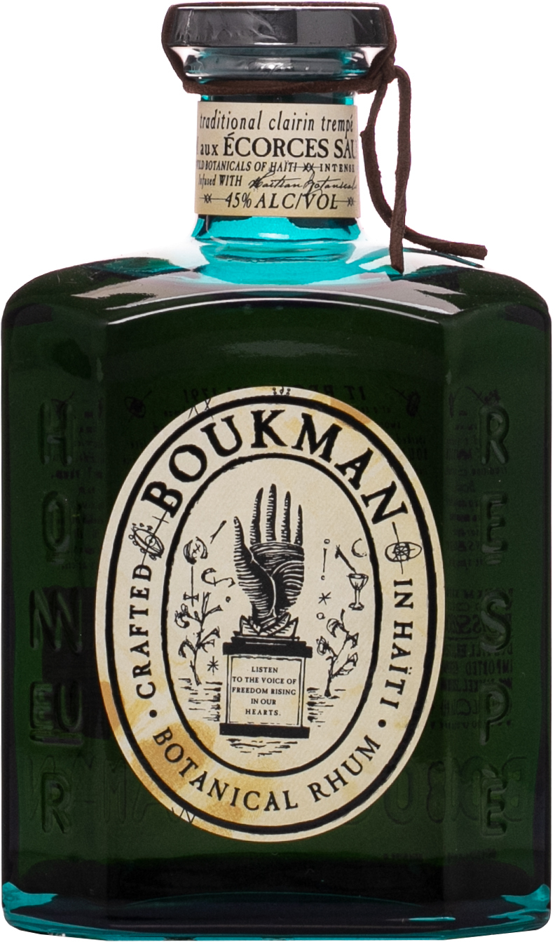 Boukman Botanical Rhum 45% 0,7l (čistá fľaša)