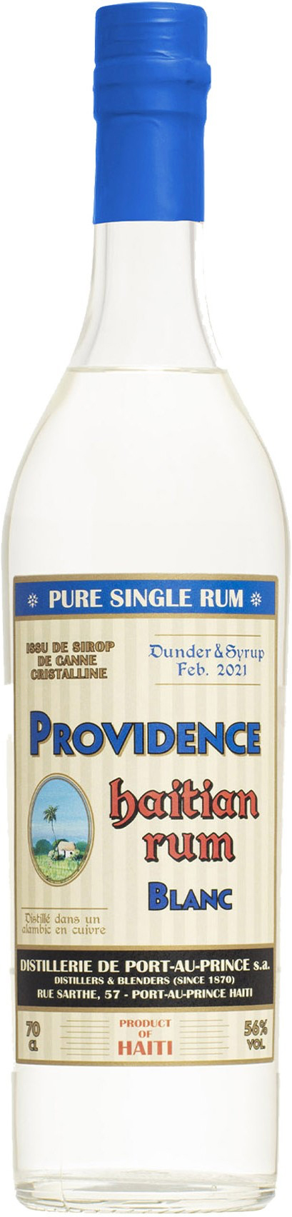 Providence Blanc Haitian Rum 56% 0,7l