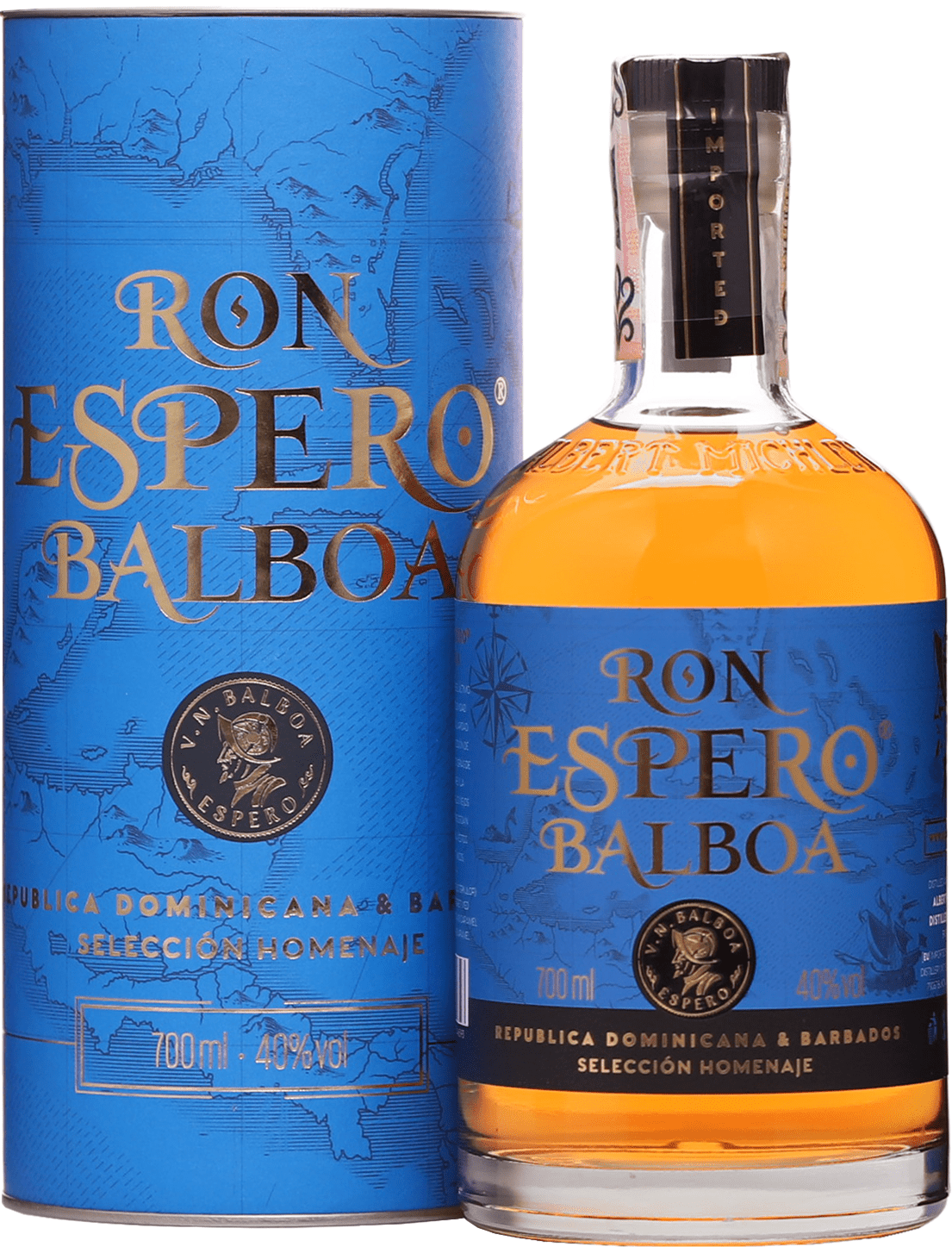 Ron Espero Balboa 40% 0,7l (darčekové balenie kazeta)