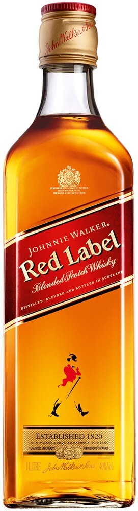 Obrázok Johnnie Walker Red Label 40% 0,7l