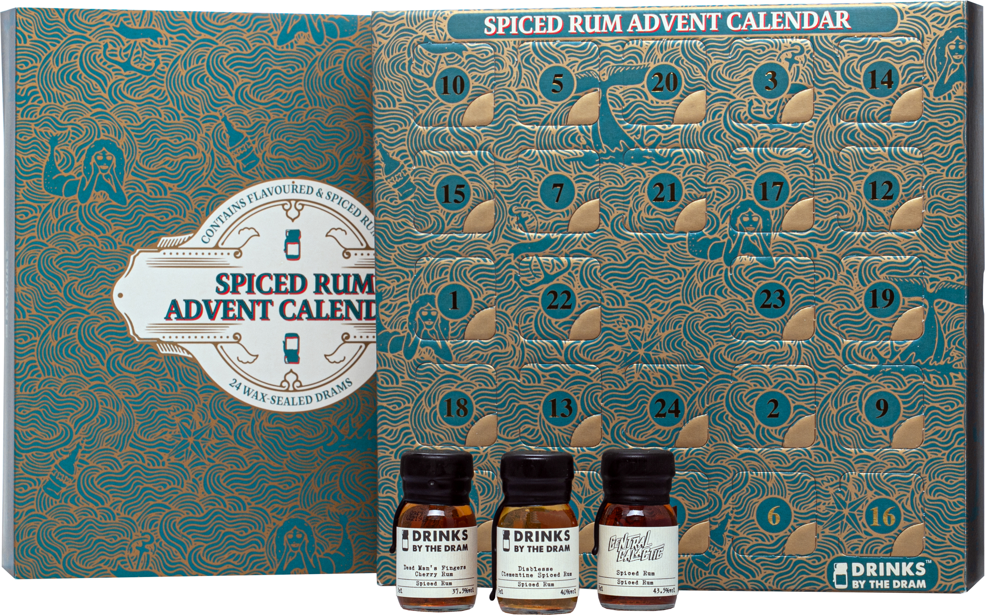 Spiced Rum Advent Calendar 24 x 0,03l 40,7% 0,72l (darčekové balenie kazeta)