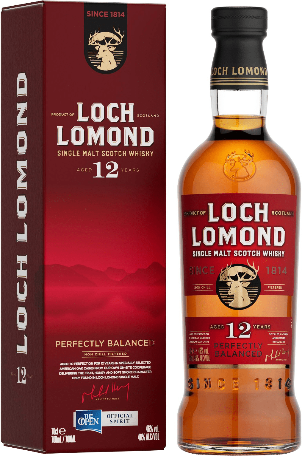 Loch Lomond 12 letá 46% 0,7l