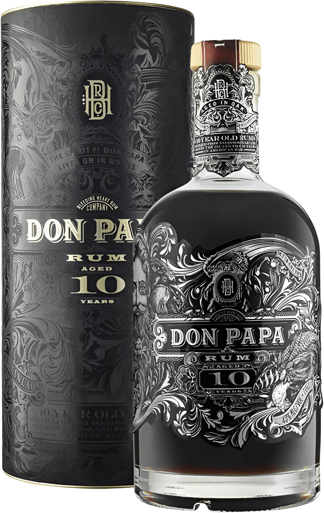 Don Papa 10 ročný rum 43% 0,7l (darčekové balenie kazeta)