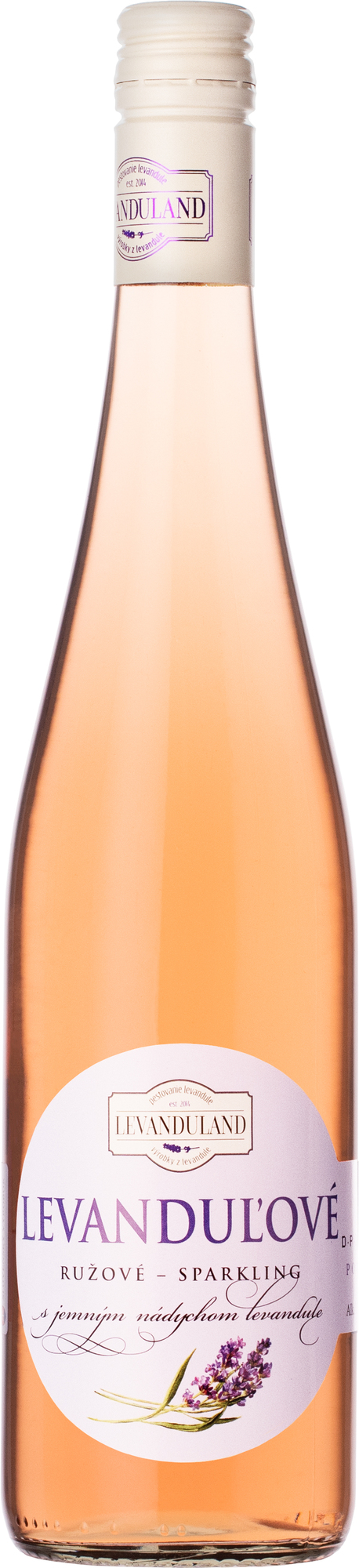 Levanduland Levanduľové ružové - sparkling 10% 0,75l
