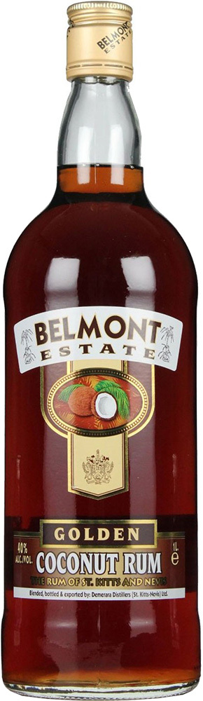 Obrázok Belmont Estate Golden Coconut 40% 0,7l