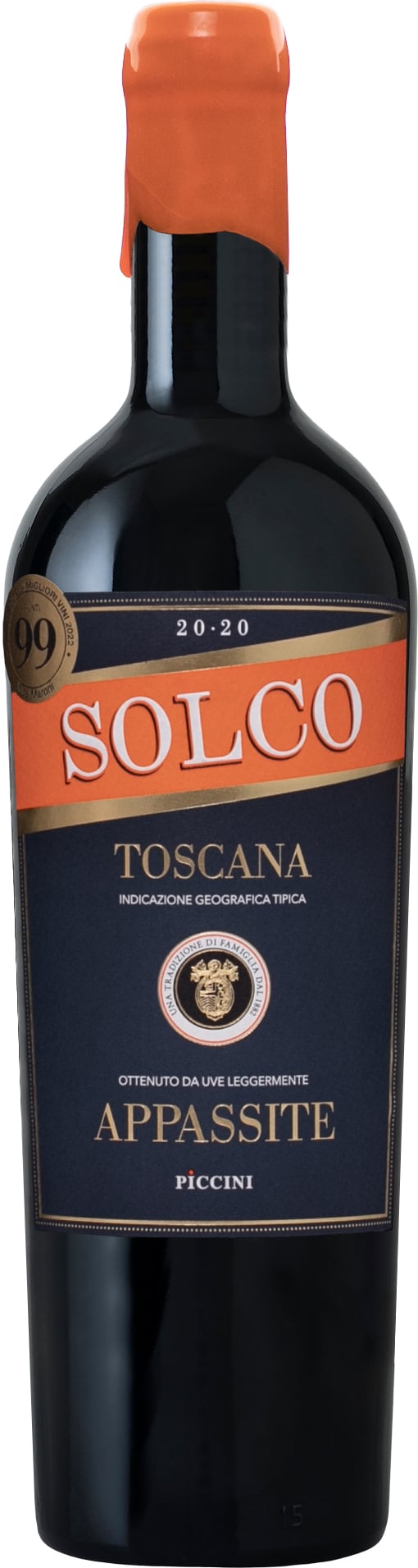 Piccini Solco Toscana IGT Leggero Appassite 13,5% 0,75l (čistá fľaša)