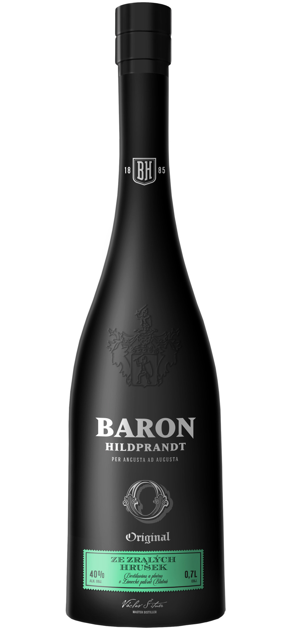 Baron Hildprandt - Z čerstvých hrušiek 40% 0,7l (čistá fľaša)