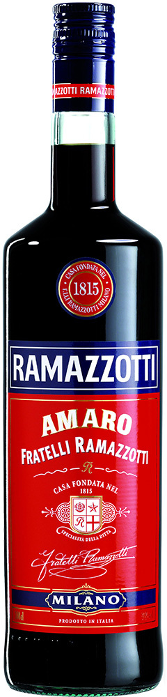 Ramazzotti Amaro 30% 0,7l (čistá fľaša)