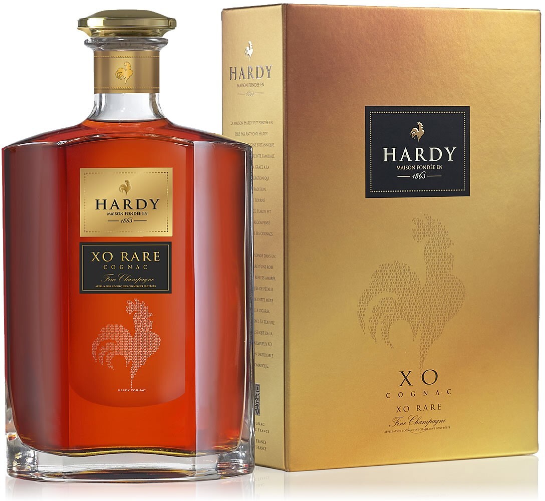 Hardy Cognac Decanter Rare Bronze 0,7 l (karton)